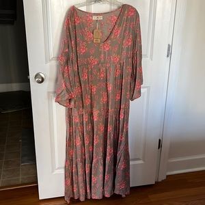 Natural Life Floral Maxi Dress